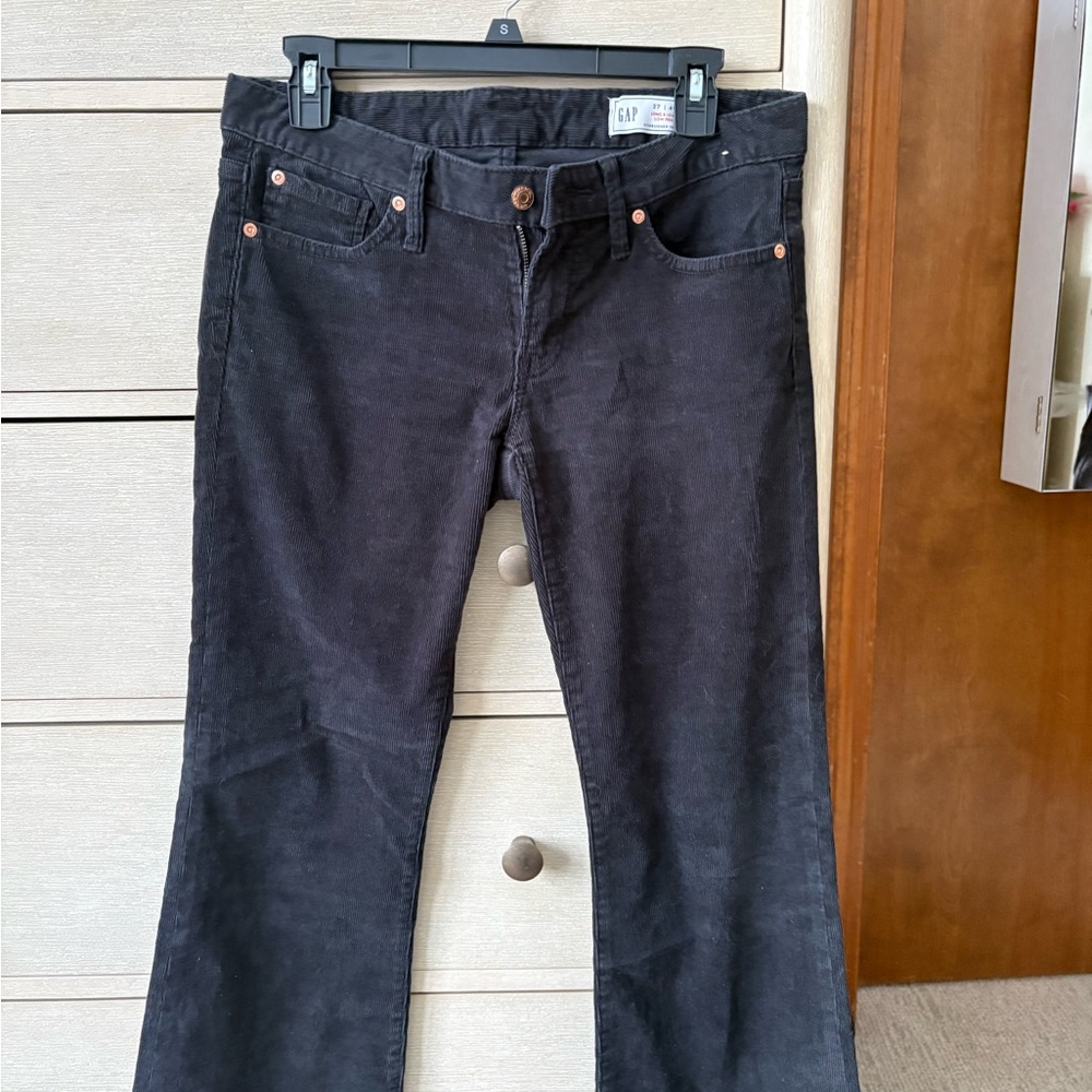 GAP Charcoal Corduroy Pants